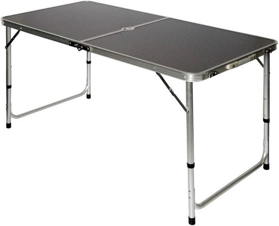 Tavolo da Campeggio Ripiegabile 120x60cm - Tavolo da Picnic Tridimensionale Ripiegabile per 4-6 Persone