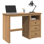 Scrivania PANAMA 112x45x75 cm Legno Massello di Pino 4016389