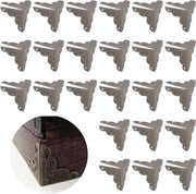 Decorazioni da Parete in Bronzo Antico - Accessori per Mobili - Scatola in Legno - Cassa per Gioielli