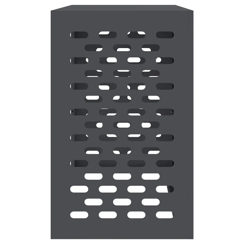 vidaXL Copertura per condizionatore d'aria Antracite 110 x 50 x 80 cm
