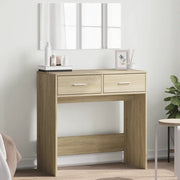 Toeletta con Specchio Rovere Sonoma 80x39x80 cm 840704