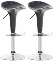 Set 2 sgabelli Saddle grigio