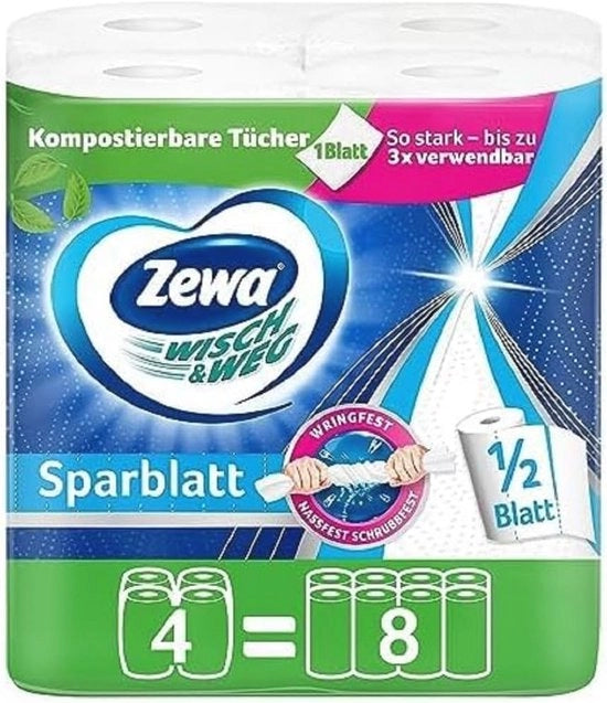 Asciugamani per la casa - 4 pezzi, Assorbimento innovativo e Sostenibile