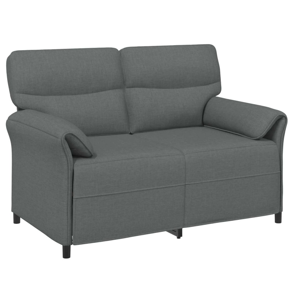 Set di divani 2 pz Grigio Scuro Tessuto 3424844
