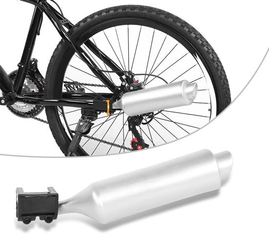 Sistema di avviamento per biciclette 4 x 3 pollici - Sostenibile - Efficace in termini di energia - Accessori per biciclette - Adatto per biciclette da 16 a 22 pollici - Leggero e impermeabile - Accessorio per biciclette