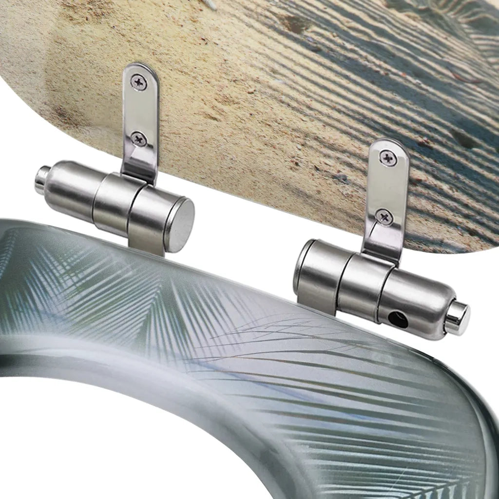 Tavoletta WC a Chiusura Ammortizzata in MDF Design Spiaggia cod mxl 41715