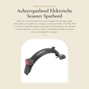 Accessorio per schermo posteriore elettrico - scooter - duraturo e resistente agli urti - compatibile con M365 - accessorio per schermo posteriore - sostituisci...