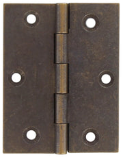 CERNIERA FRESATA PIANA OTTONE BRONZ 70X55 MM- MARIVA- 24,0 pz
