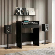 Tavolo DJ Rovere Nero 62 x 45 x 102 cm Legno ingegnerizzato 8006757