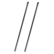 CANNA RAME CROMATO - MM 10X1 CM 35- 2 pezzi