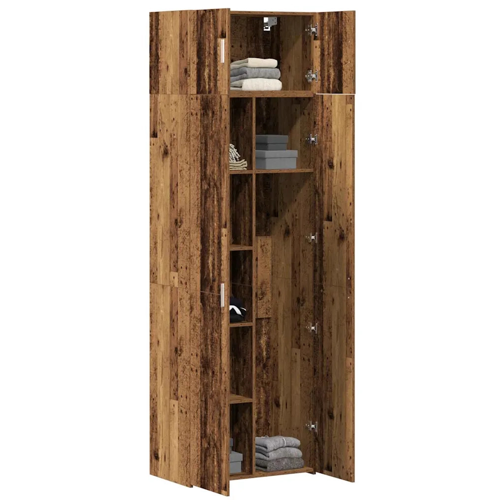 Armadio 3 pcs Legno vecchio