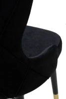 Sedia Kelebek Nera Set 2Pz cm 52X60X95