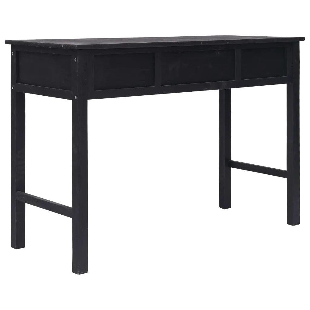 Tavolo Consolle | Tavolo d'Ingresso Nero 110x45x76 cm in Legno