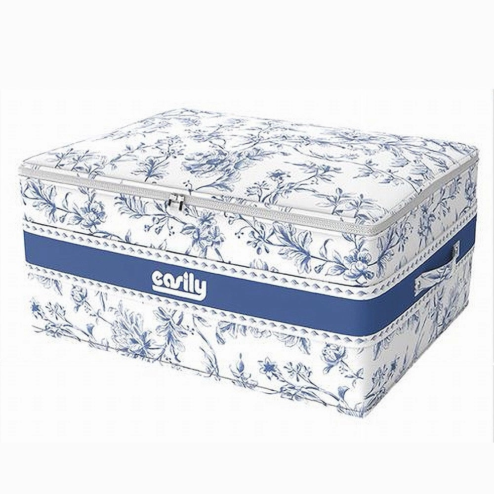 Trade Shop - Box Portatutto Scatola Salvaspazio Contenitore Organizer 35x26x20cm Fantasia 87318 -