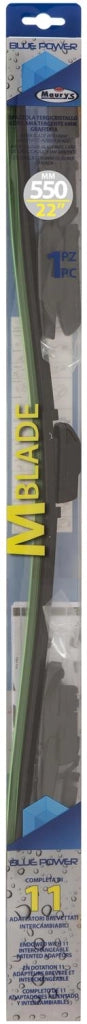 SPAZZOLA TERGICRISTALLI M BLADE BLUEPOWER 55CM 550MM