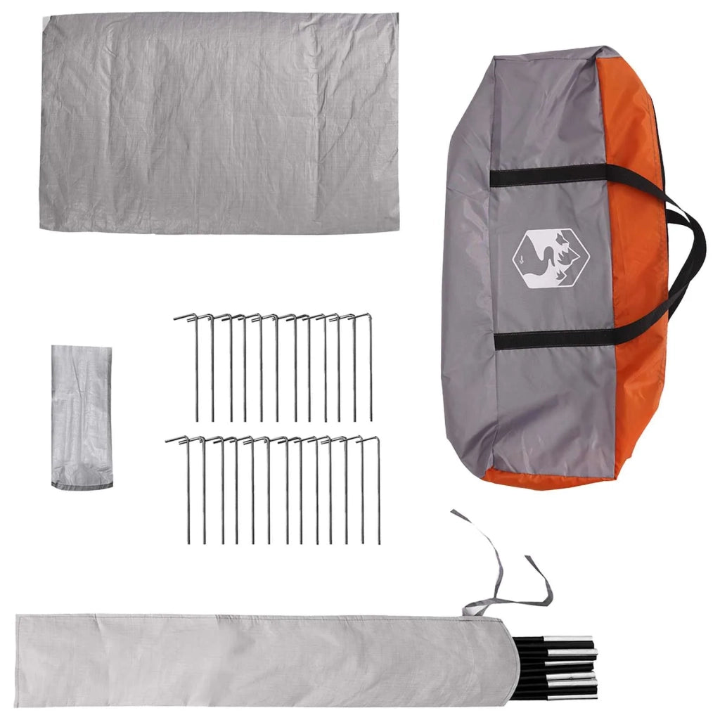 Tenda Tipi con tetto Grigio e arancione 800 x 800 x 430 cm 42028717