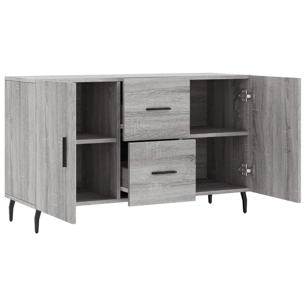 Credenza-Buffet-Armadio da cucina Grigio Sonoma 100x36x60 cm in Legno Multistrato 271122