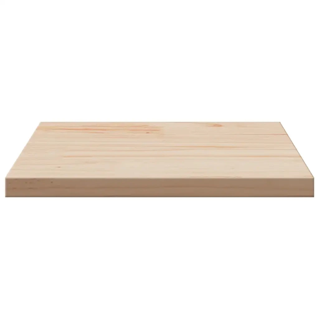 Piano Tavolo | Superficie Tavolo | Piano Scrivania 40x40x1,7 cm Quadrato in Legno Massello di Pino