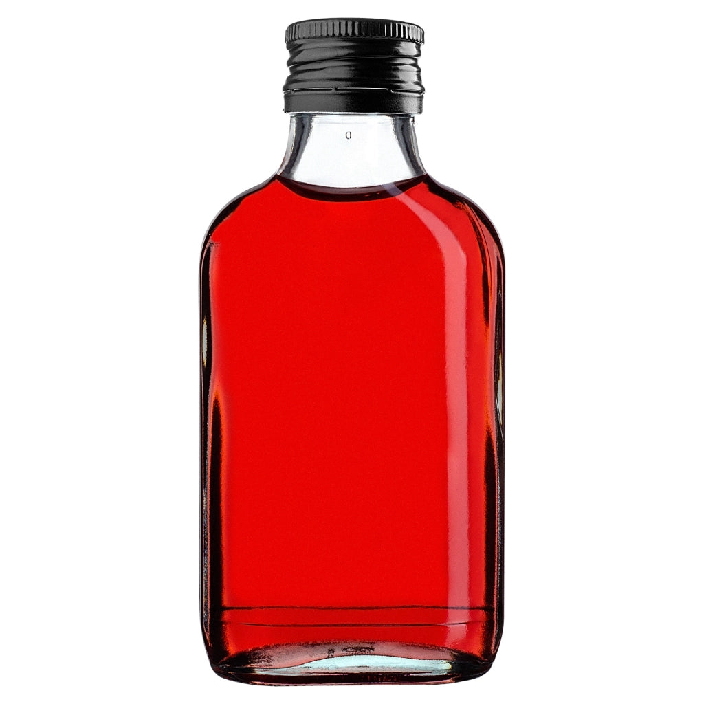 KADAX Flask Bottle 100ml Con Tappo Nero 50pz.