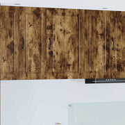 Armadietto a muro PORTO Rovere fumé 50 x 31 x 80 cm