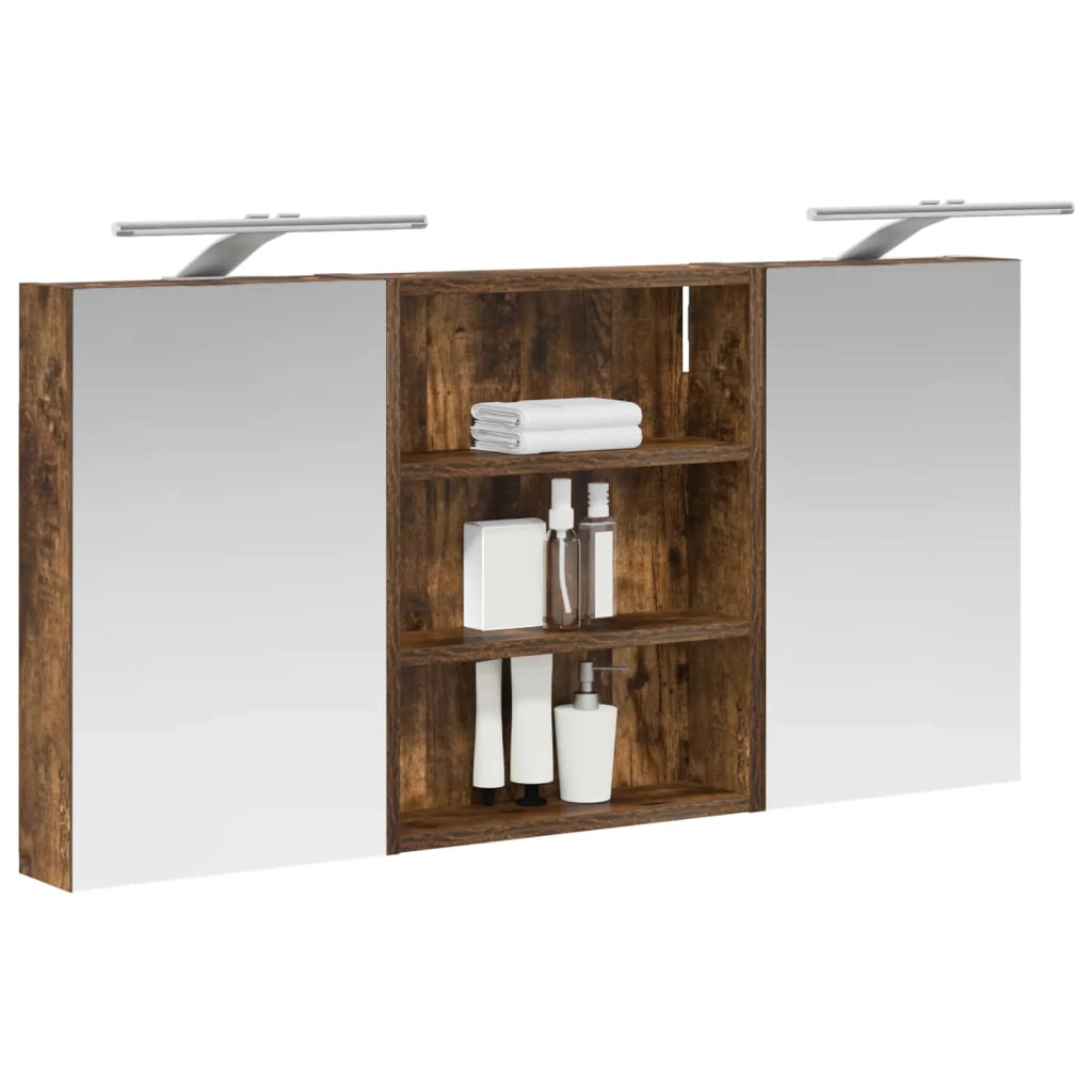 Set di Armadi da Bagno con lo scaffale 3 pcs 100 x 10,5 x 50 cm 3403692