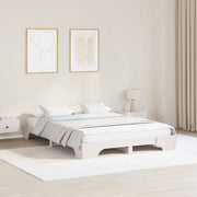 Struttura del letto Bianco 150 x 200 cm Pino massello