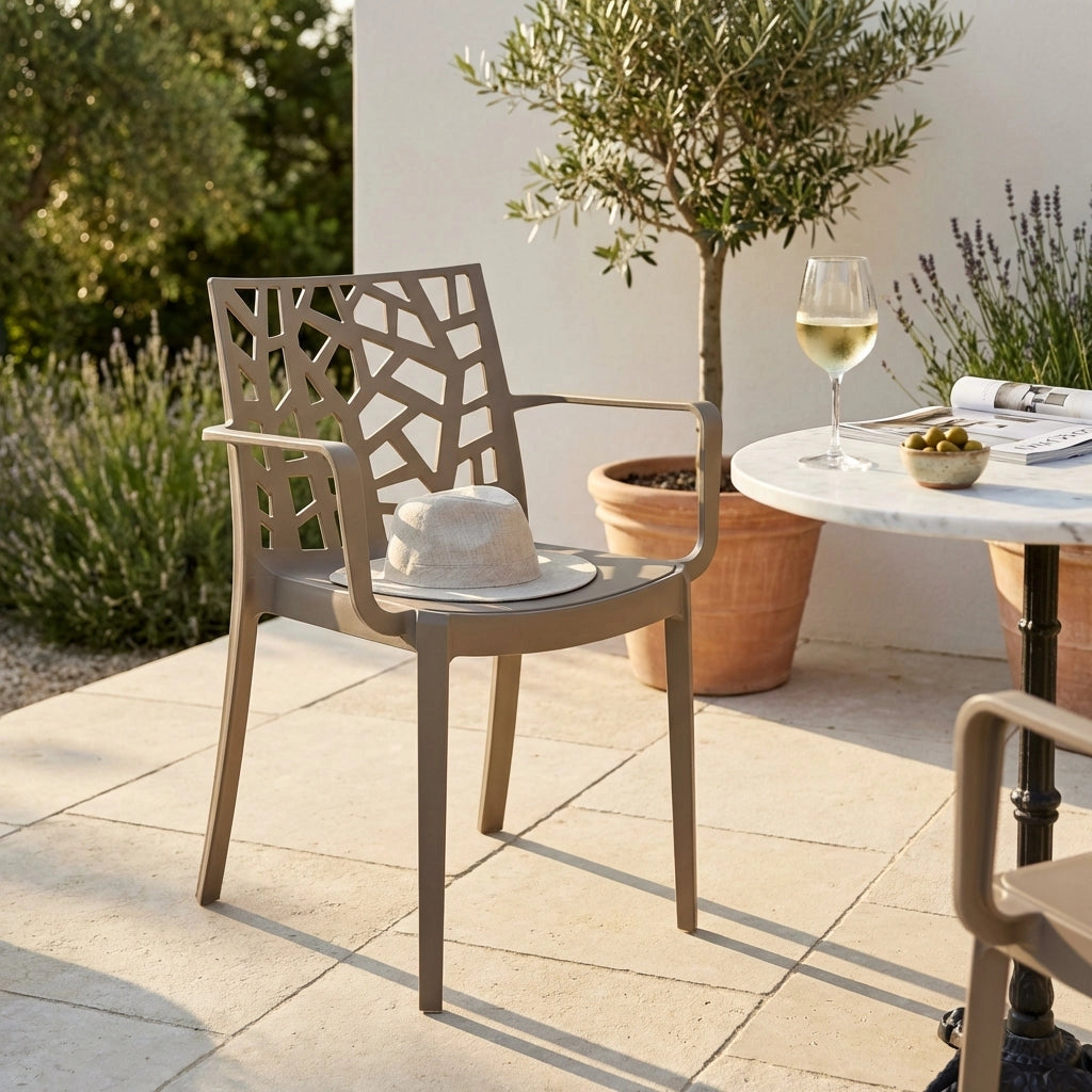 Poltrona da Giardino in Polipropilene cm 55x58x82 - MATRIX