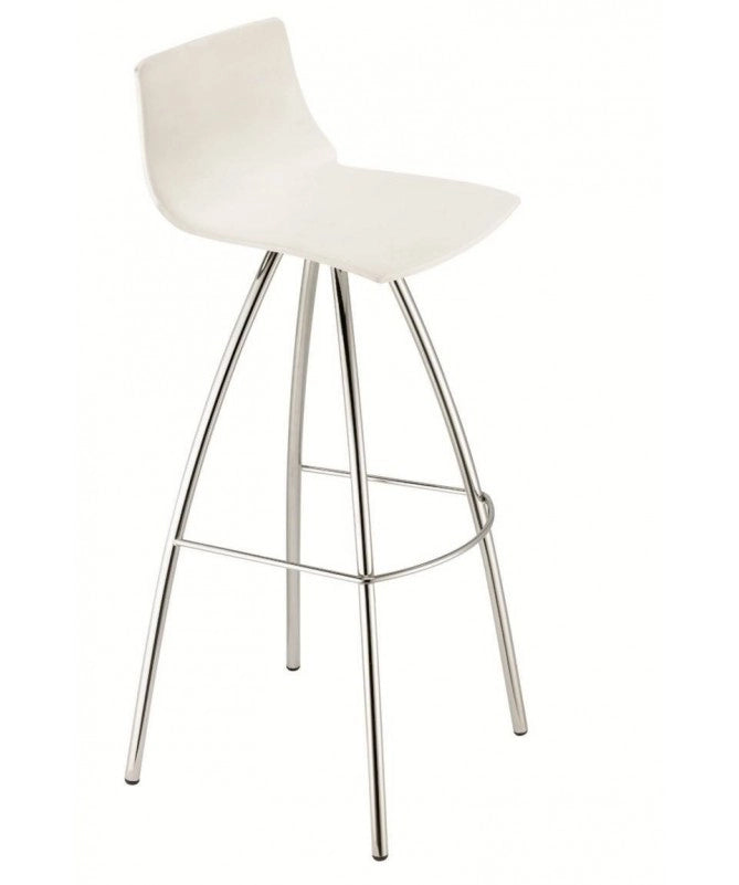 SGABELLI DAY SET DA 4 H. 82 con sedile in TECNOPOLIMERO MADE IN ITALY SCAB DESIGN - Lino 11