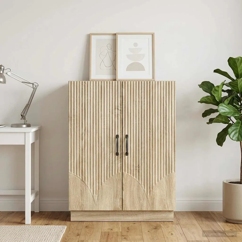 Credenza Rovere Sonoma 66 x 34,5 x 87 cm Legno ingegnerizzato 895277