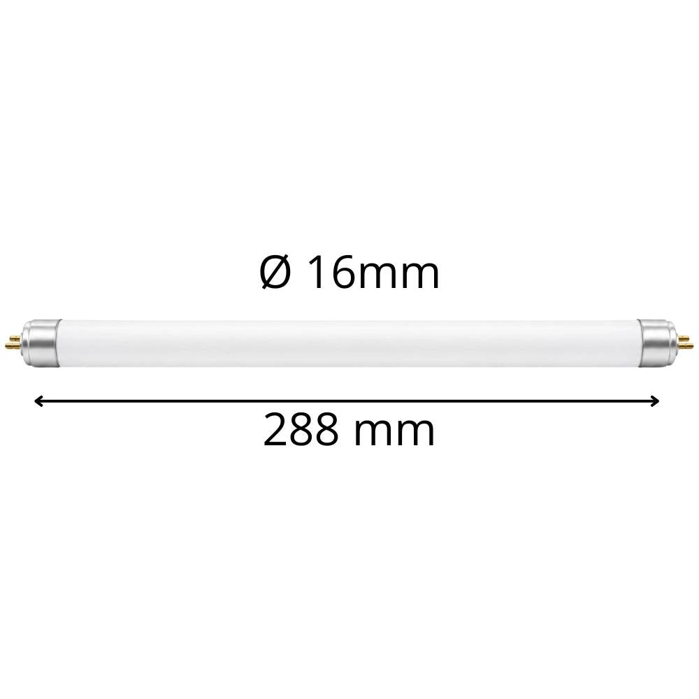 Tubo fluorescente lineare t5 8w g5 6500k 370 lumen *** numero pezzi 12, confezione 1