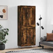 Credenza Rovere Fumo  69,5x34x180 cm in Legno Multistrato 3199718