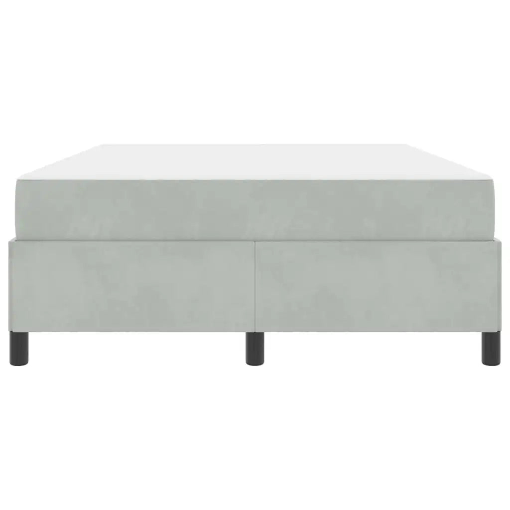 Struttura del letto Grigio chiaro 140 x 190 cm Tessuto 3399060