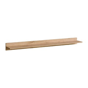 Scaffale da parete TINO – 150 cm – Rovere Wotan – Stile industriale e scandinavo