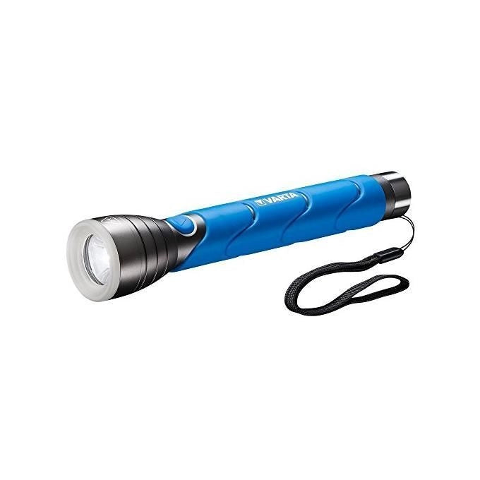 Varta 18629 Outdoor Sports F30 Torcia a mano LED 5W 350 lm IPX4 Antiurto 2m 3C colore Blu
