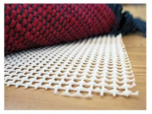 RETE ANTISCIVOLO PVC PER TAPPETI- - cm.45x90 - peso 230gr/mq - 5 rotolo XTRA