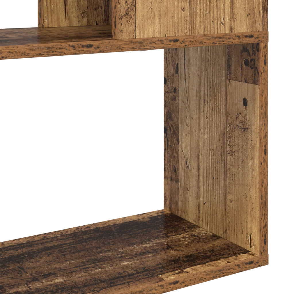 Scaffale Legno invecchiato Legno ingegnerizzato 80 x 24 x 124 cm