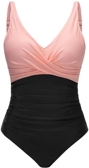 Costumi da bagno unisex - Cintura alta - Push-up - Controllo della vita - Body fit - Stoffa di alta qualità 82% Nylon/18% Elastan - Abbigliamento da bagno