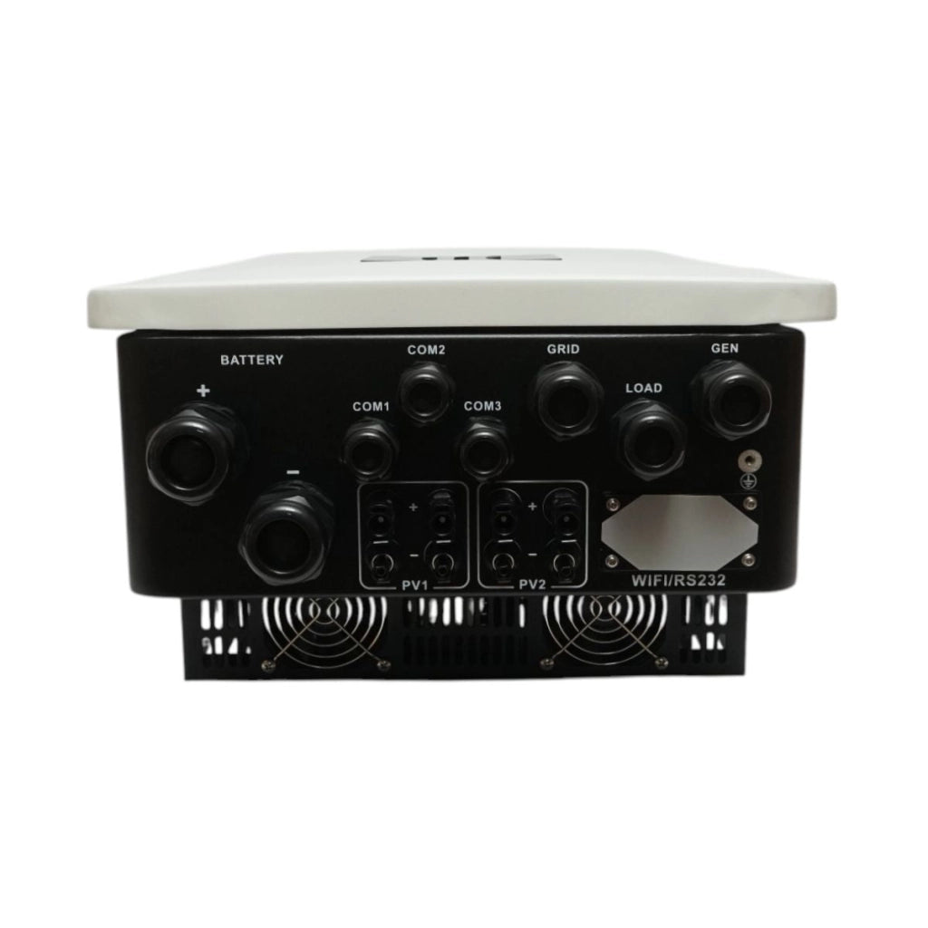 Inverter solare ibrido trifase Deye SUN-10K-SK05LP3-EU-SM2 da 10 kW, WiFi, 2xMPPT, ON/OFF GRID prosumer, compatibile con batteria al litio/piombo da 48 V e generatore IP65