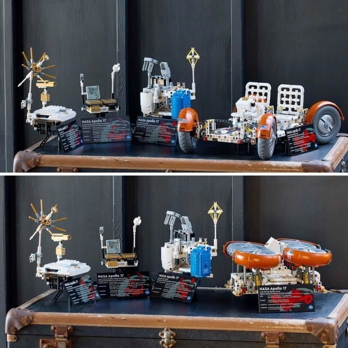 LEGO Technic 42182 Veicolo per l'esplorazione lunare Apollo della NASA - Rover spaziale LRV per adulti