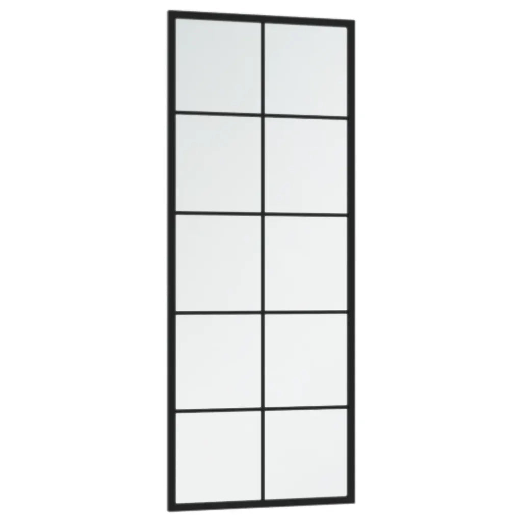 Specchi a Parete 2 pz Neri 100x40 cm in Metallocod mxl 76874