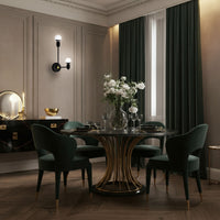 Lampada Da Parete APP1707-2W Black