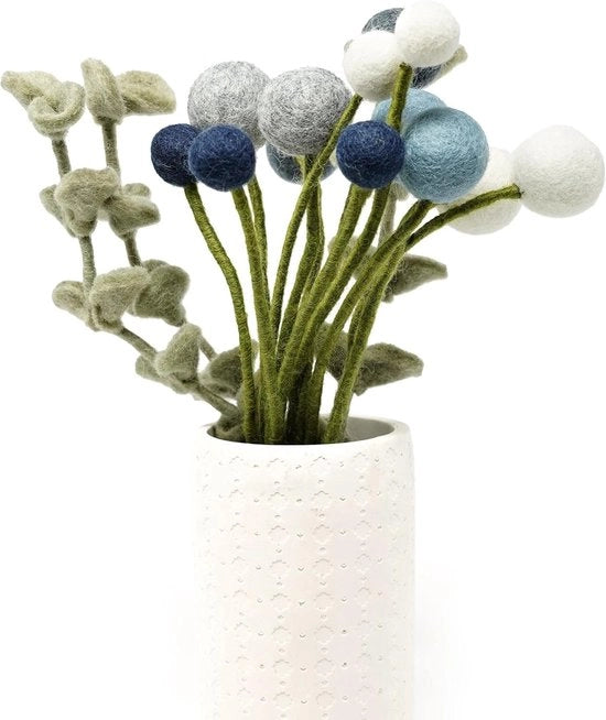 Fiori di velluto, decorazione Scandi unica, fiori di velluto amorevolmente realizzati a mano, bouquet Ida