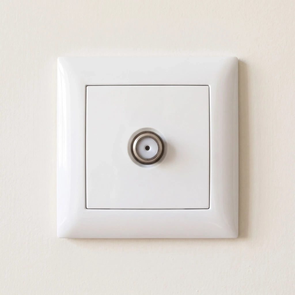 Presa Antenna Con Cornice Oste Jnh012-a White