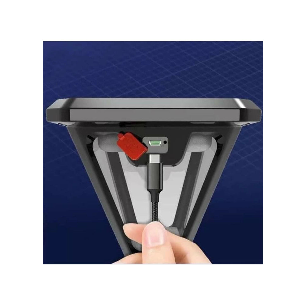 Trade Shop - Lampione Lampada Luce Solare Giardino A Led Su Picchetto Con Telecomando Sensore -