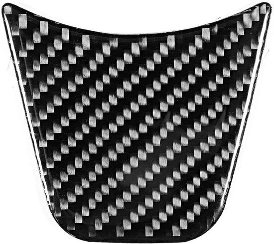 Allestimento Plus - Copertura Decorativa del Volante in Fibra di Carbonio per Audi A4 B9 2017-2019