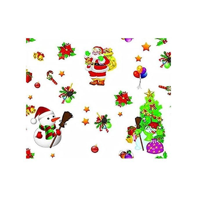 BLINKY 9460825 Tovaglia in PVC Idrorepellente Riutilizzabile Retro in Tessuto Non Tessuto Tema Natalizio colore Christmas