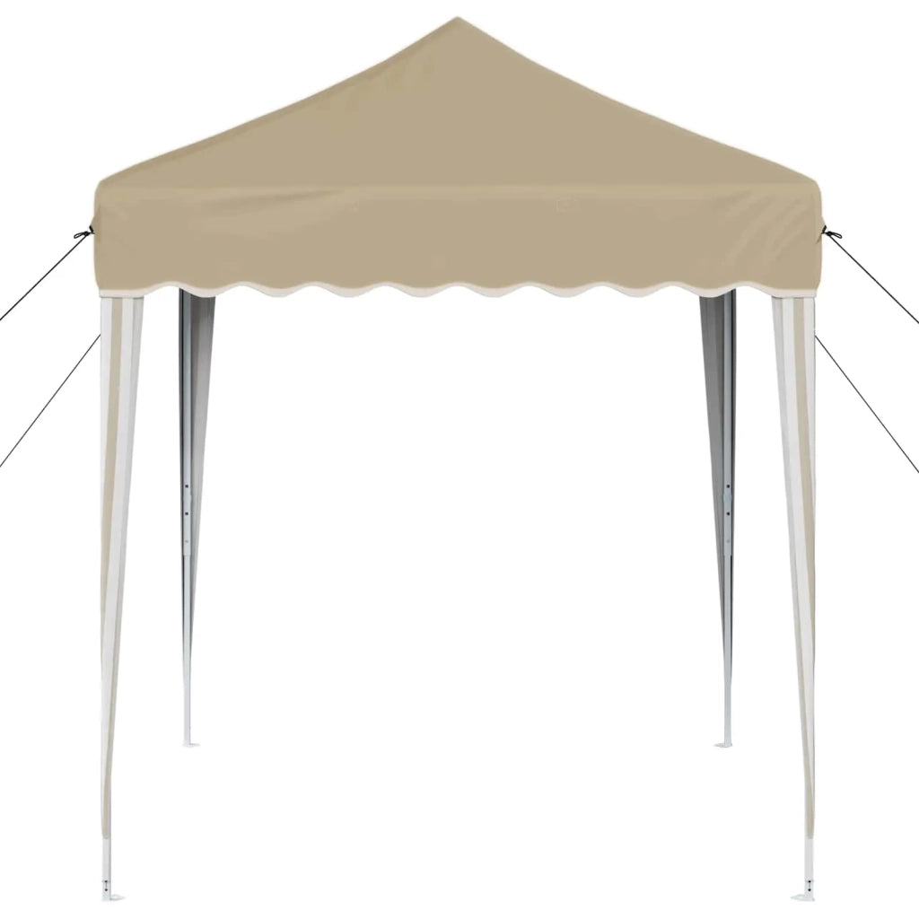 Tenda per feste a pop-up-Gazebo Crema 195 x 195 x 245 cm 434006