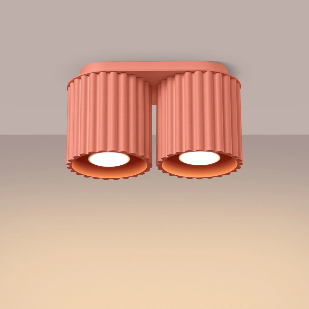 Lampada da soffitto AURA 2 pesca GU10