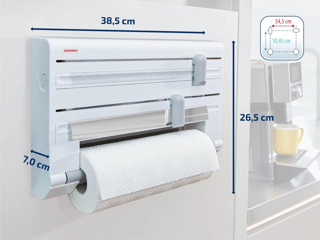 Portarotolo a Parete Parat Comfort Line 38 CMX9X26H. Leifheit