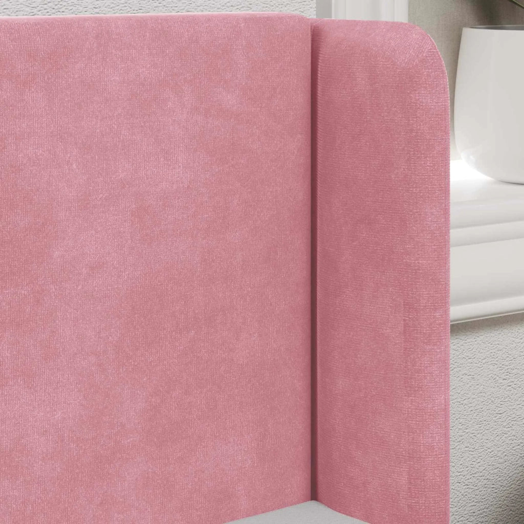Orecchia della Testata Rosa 40,5 x 40,5 x 4 cm Velluto CFW9679508